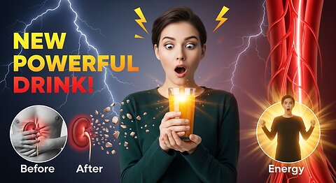 New Extra Powerful Drink for Kidney Stones & Better Circulation