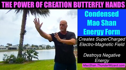 MOST Powerful Qigong Practice Mao Shan Butterfly Hands Of Creation - FREE with "Hands Of Infinity"