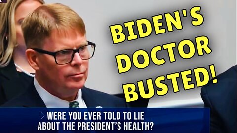 Biden’s Doctor just Pleaded the Fifth: What’s He Hiding About Joe’s Health?