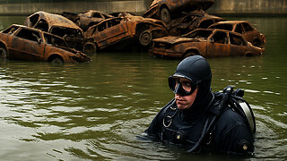 Divers Discover Nearly 100 Sunken Cars in Chicago River During Cold Case Search