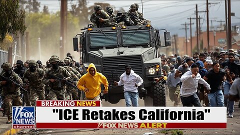 ICE Storms Migrant ‘Strongholds’... as California Collapses