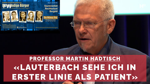 Virologe Haditsch: «Die Globalisten sind nur vermeintlich Eliten, für mich sind sie Abschaum»