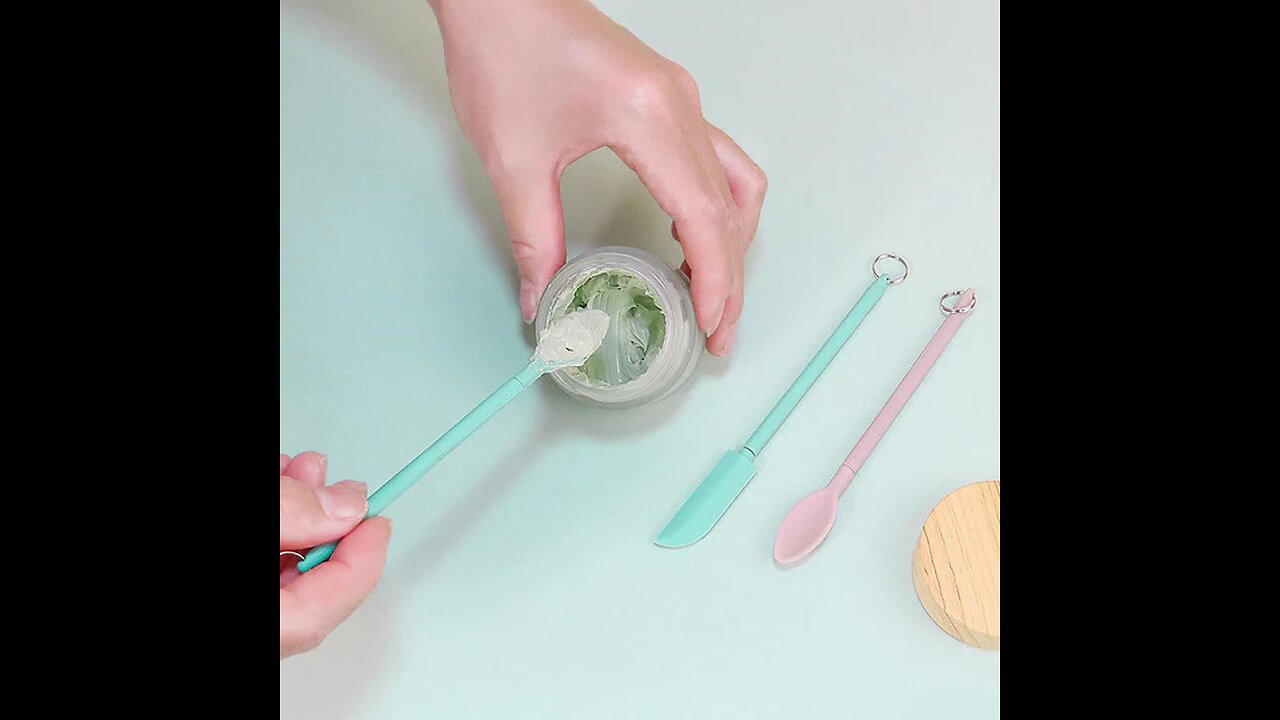 Retractable Silicone Scraper Scoop