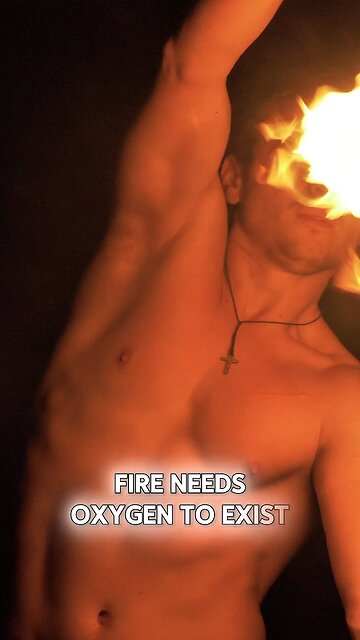 The Only Planet Where Fire Lives ☄️