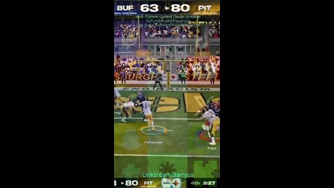 4th and Goal PIT 86 vs BUF 63 #AllMadden #Madden25 #NFLmadden #madden