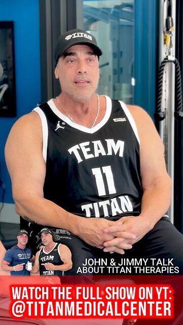 It's a TWO Titan Therapy Review with bodybuilder Jimmy Mentis and John Tsikouris!