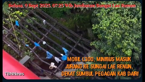 One L300 Pick up plunged into the Lae Renun river.