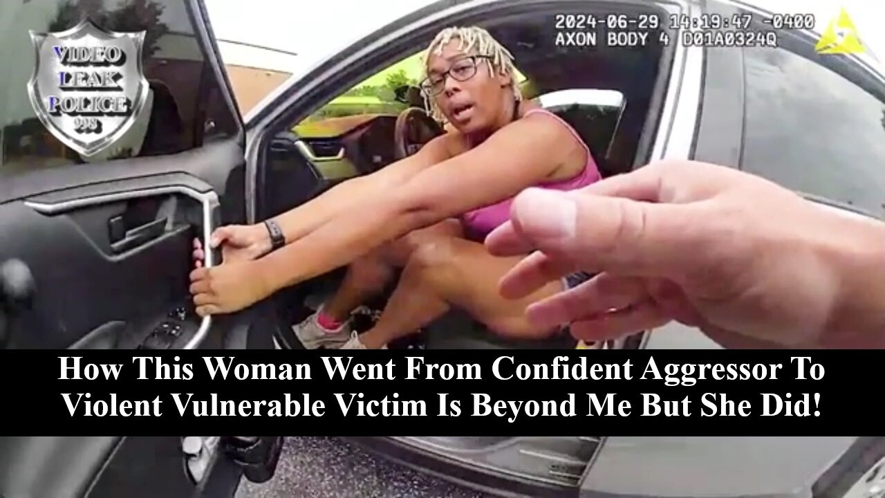 Police Release Video Showing Them Punching Busty Black Chick In the Face! Who Was At Fault Here?