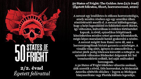 50 States of Fright: The Golden Arm [2/2 évad] (Égetett feliratos, Short, horrorsorozat, 2020)