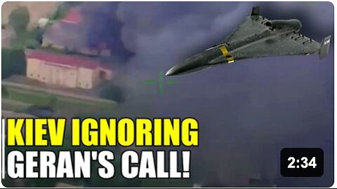 Geran aerobatic stunts over Konotop destroys Ukrainian military base!
