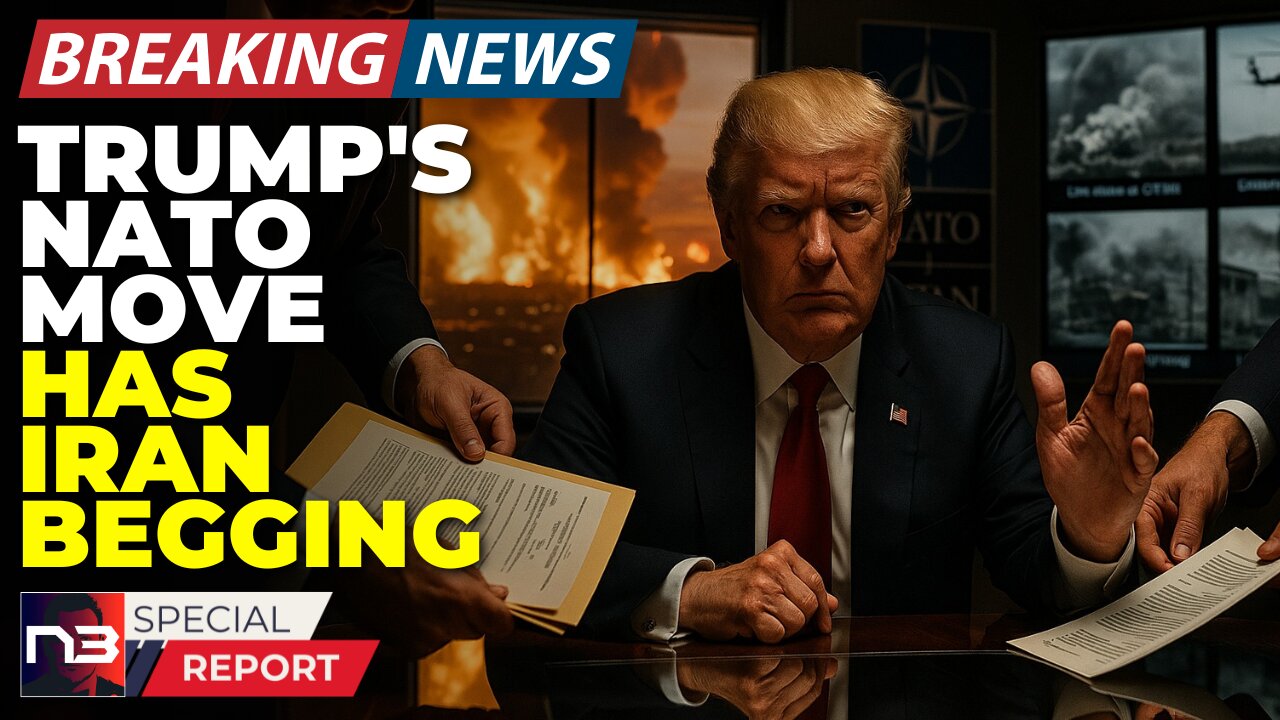 🚨BREAKING: What Trump's About to Do at NATO Summit Has Iran Begging—You Need to See This Now