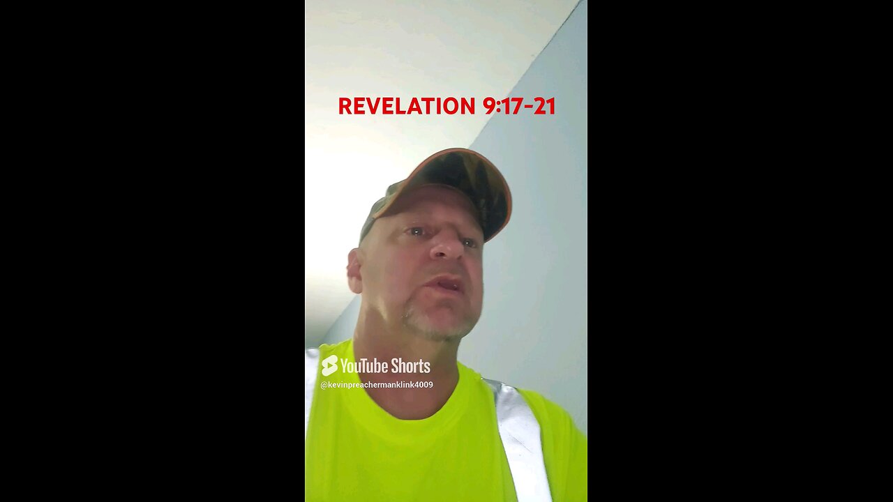 #REVELATION9:17-21 "DROP WHAT'S IN YOUR HAND AND SAVE YOURSELF !"