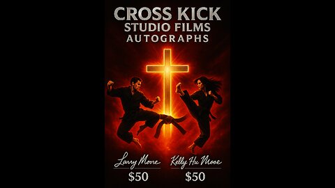 Cross kick Studio Films Autographs