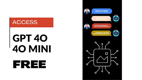Access Gpt 4o FREE | Gpt 4o mini Free Unlimited Free Access