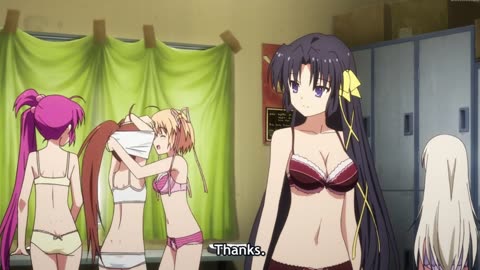 Anime Little Busters!-when girls take a long time to change