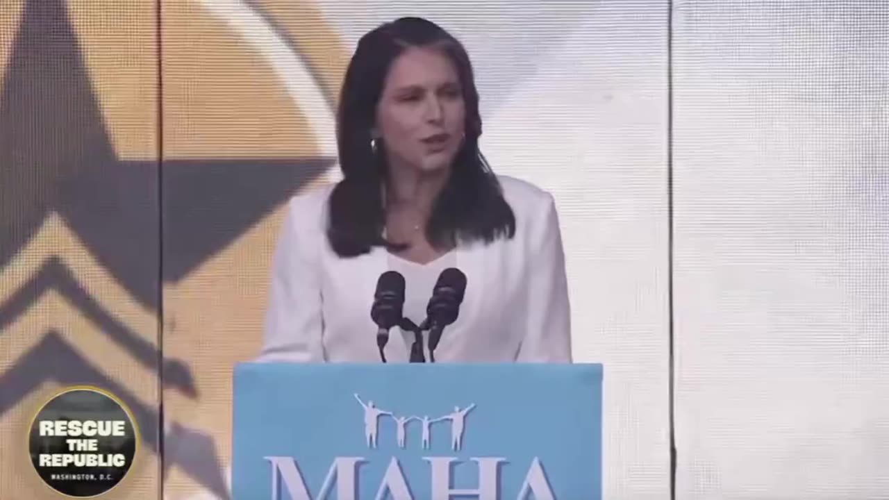 DNI Tulsi Gabbard Rescue the Republic Rally
