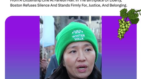 Mayor Wu Affirms Boston’s Support For Somali Americans After Line Removal At Faneuil Hall.