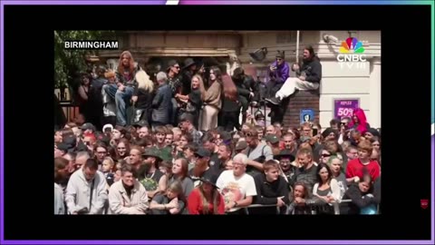 Ozzy Funeral LIVE: Ozzy Osbourne's Public Funeral Procession Travels Through Birmingham