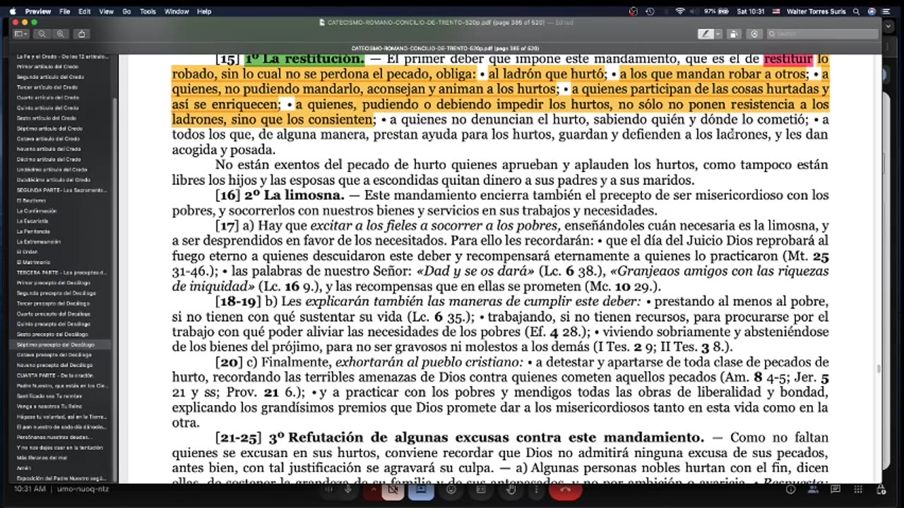 Clase 27 - Mandamiento VII