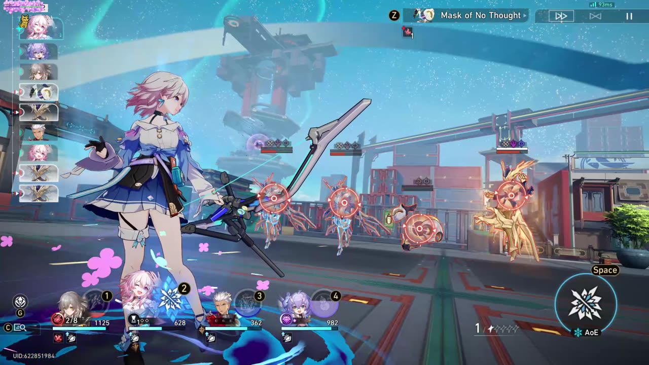 HSR side quests, and character leveling.