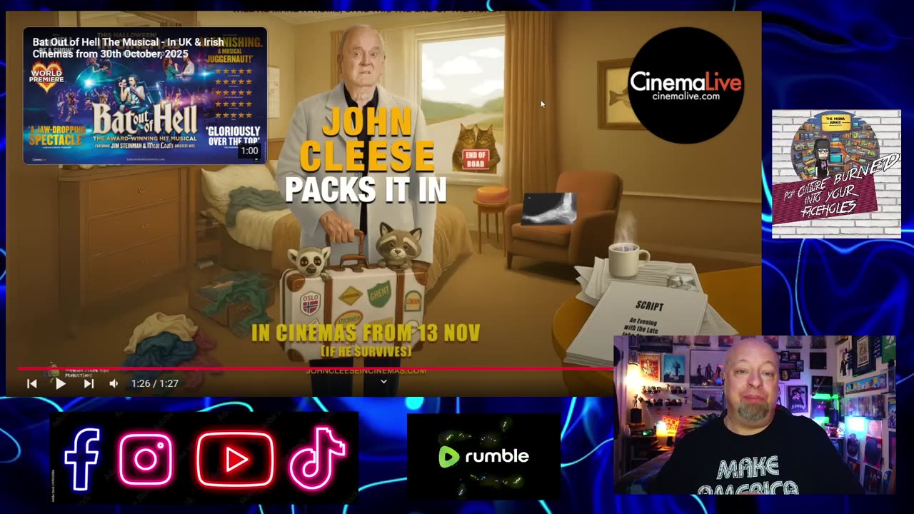 John Cleese Packs it In Trailer Reaction