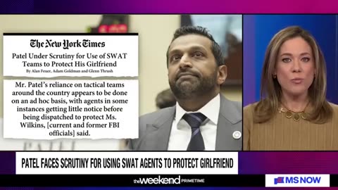Fmr. FBI official slams Kash Patel's use of SWAT teams to protect girlfriend