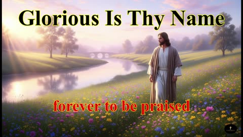 "Glorious Is Thy Name", King of all creation, the Almighty, the Savior’s Name
