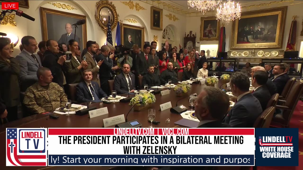 The Fight Against Lindsey Graham & The President Hosts A Bilateral Meeting w/ Zelensky