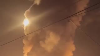 A massive fireball erupted at a waste facility in Sydney, Australia, on Saturday