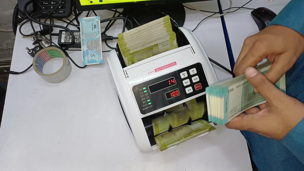 🌟 Cash Counting Machine Suppliers: Pune (Delivered from Delhi) - AKS Automation 🌟