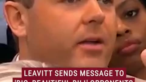 Leavitt has choice words for Dems, GOP defectors who voted against bill #shorts #news #us #politics