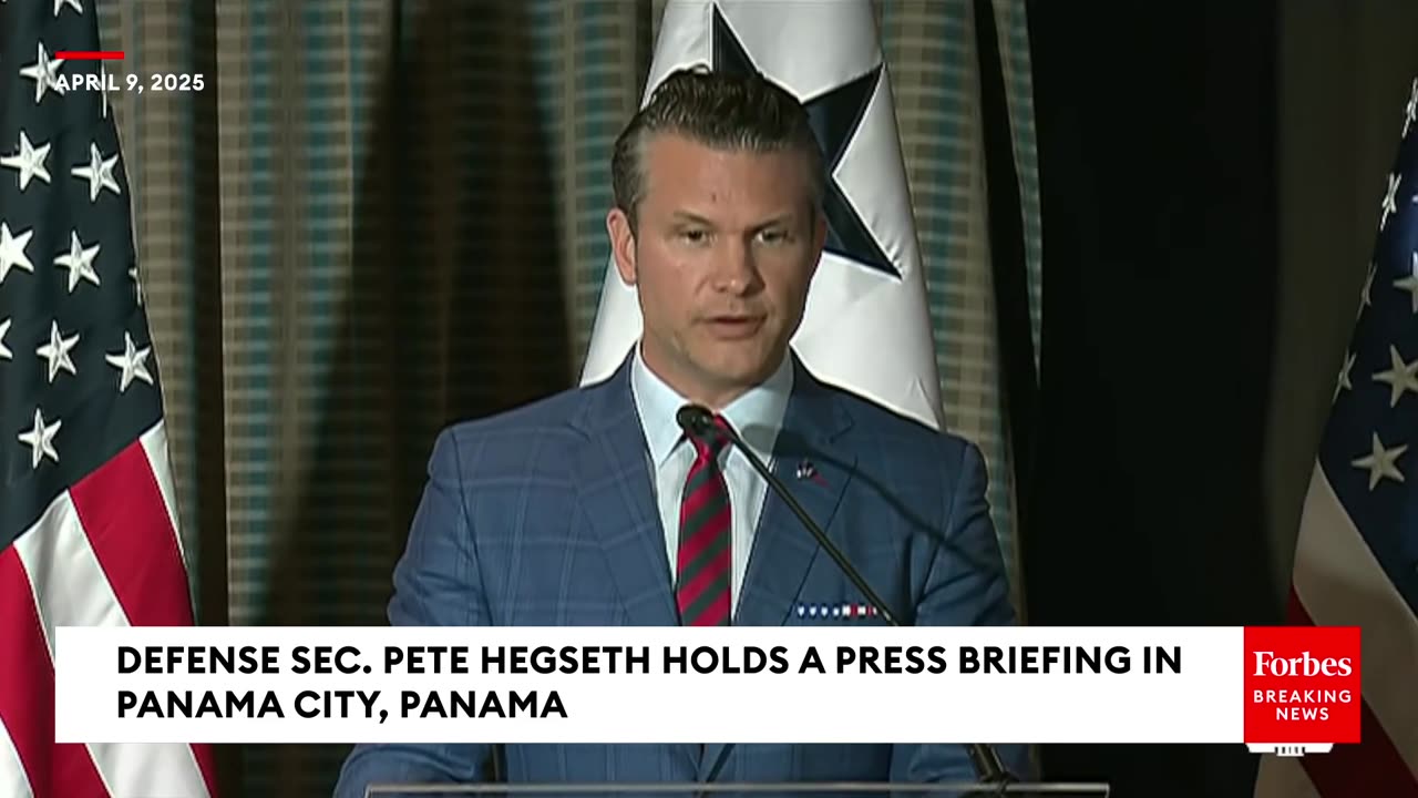Sec. Pete Hegseth Responds to Claim by China that the US is Blackmailing Them