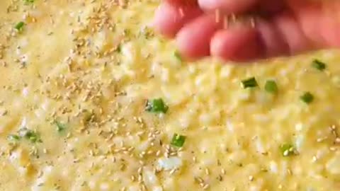 Egg and Rice Omelette 🤤🤤❣️