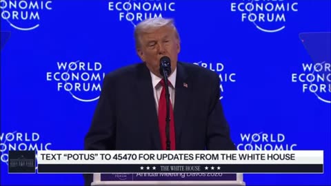 Trump on Greenland at the WEF: We need it for strategic national security and international security
