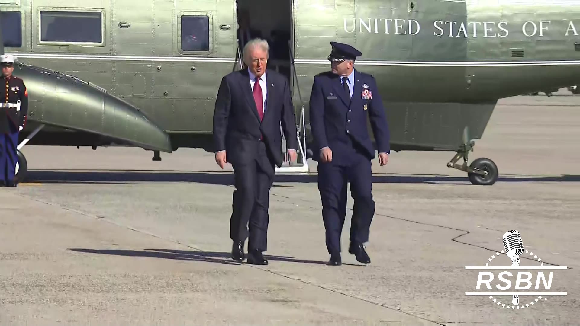 WATCH: The President departs The White House en route Miami, Florida - 11/5/2025