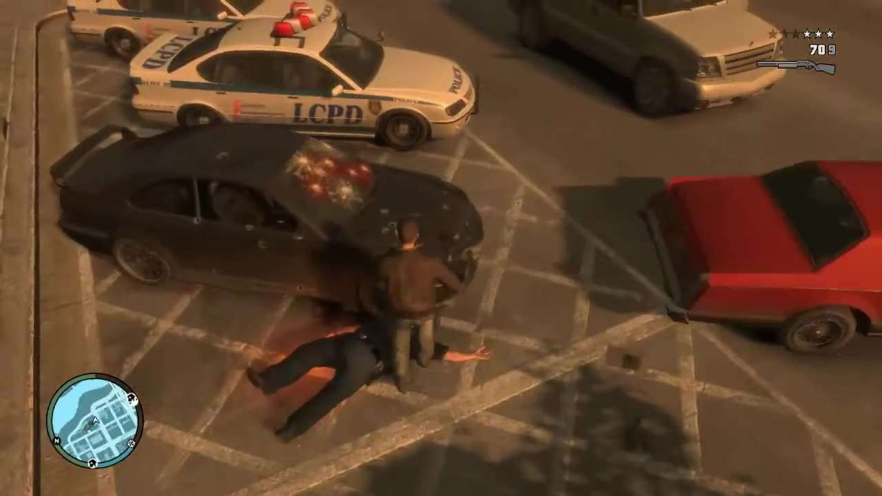 Screw dah police GTA4 :D