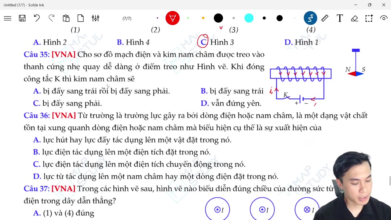 Live E Buổi 25 Ôn tập lý thuyết từ trường