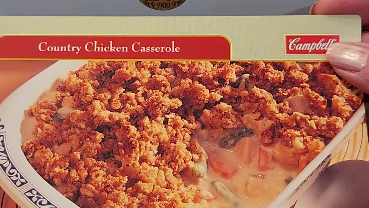 Recipe for Country Chicken Casserole Campbells recipe