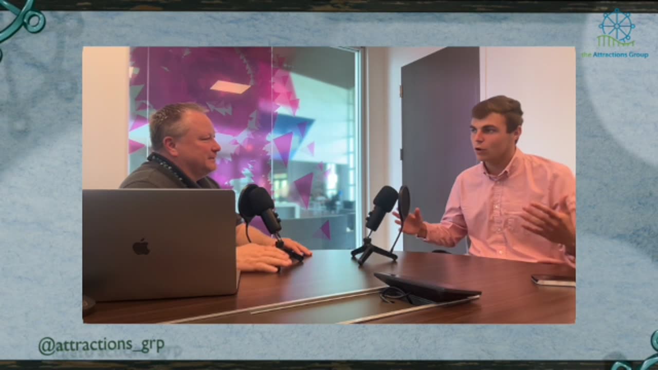 2025 0424 Clete and David record from the IAAPA World HQ in Orlando