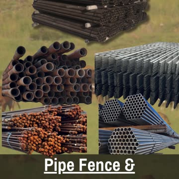 Pipe Fence & Corral Materials