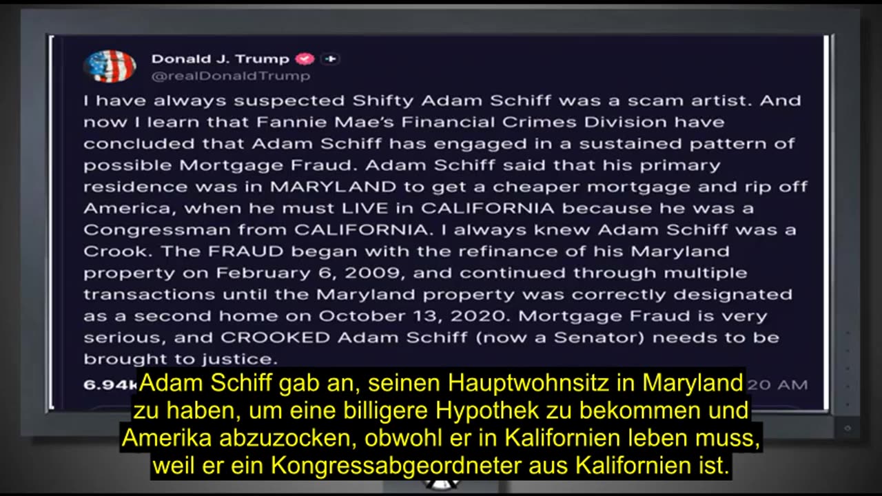 Der Tiefe Staat ist.....