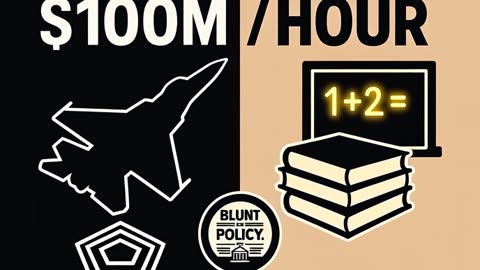 💣 Pentagon Burns $100M Every Hour – While Education Starves