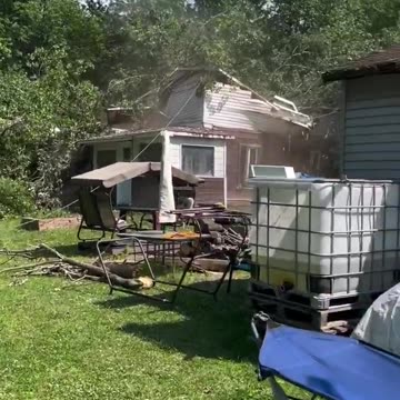 Miscalculation… and then the tree took out the House 🌳💥