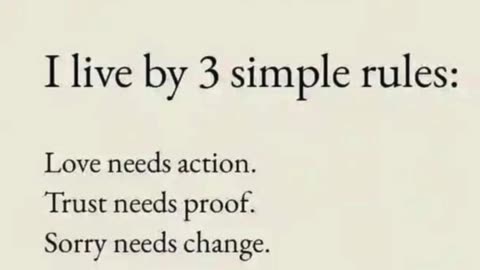 3 Simple Rules for Authentic Living
