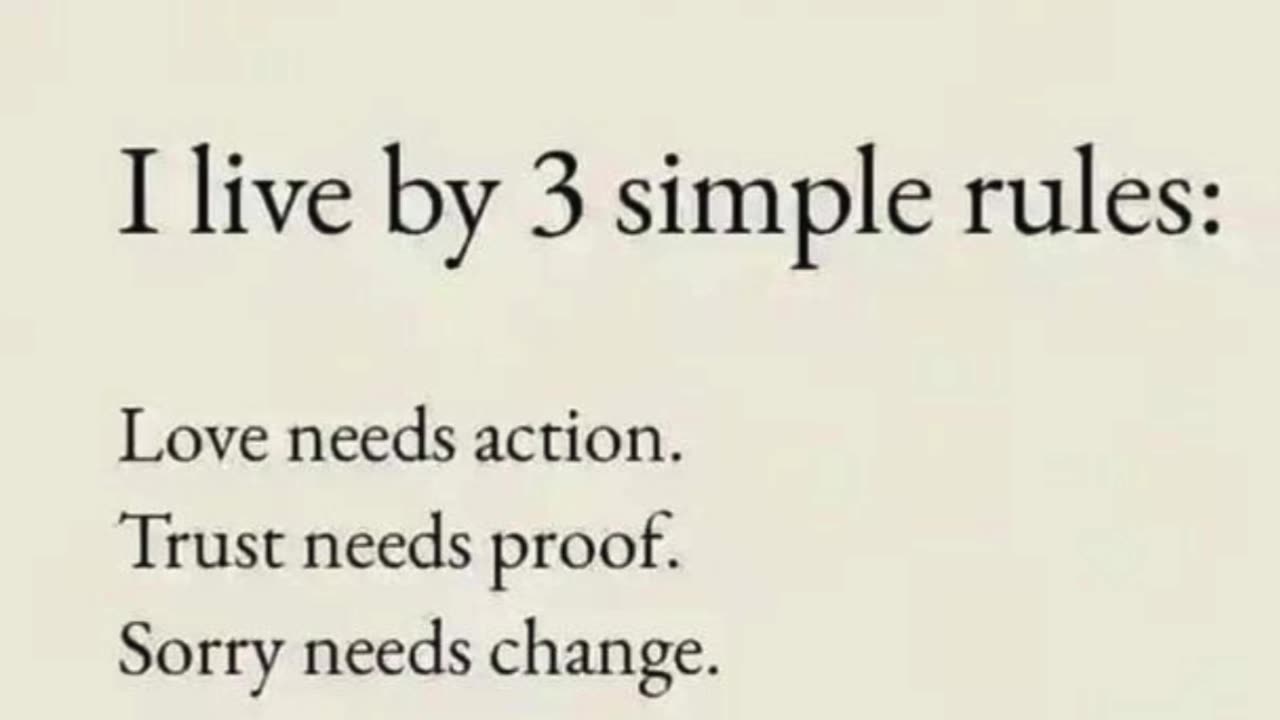 3 Simple Rules for Authentic Living