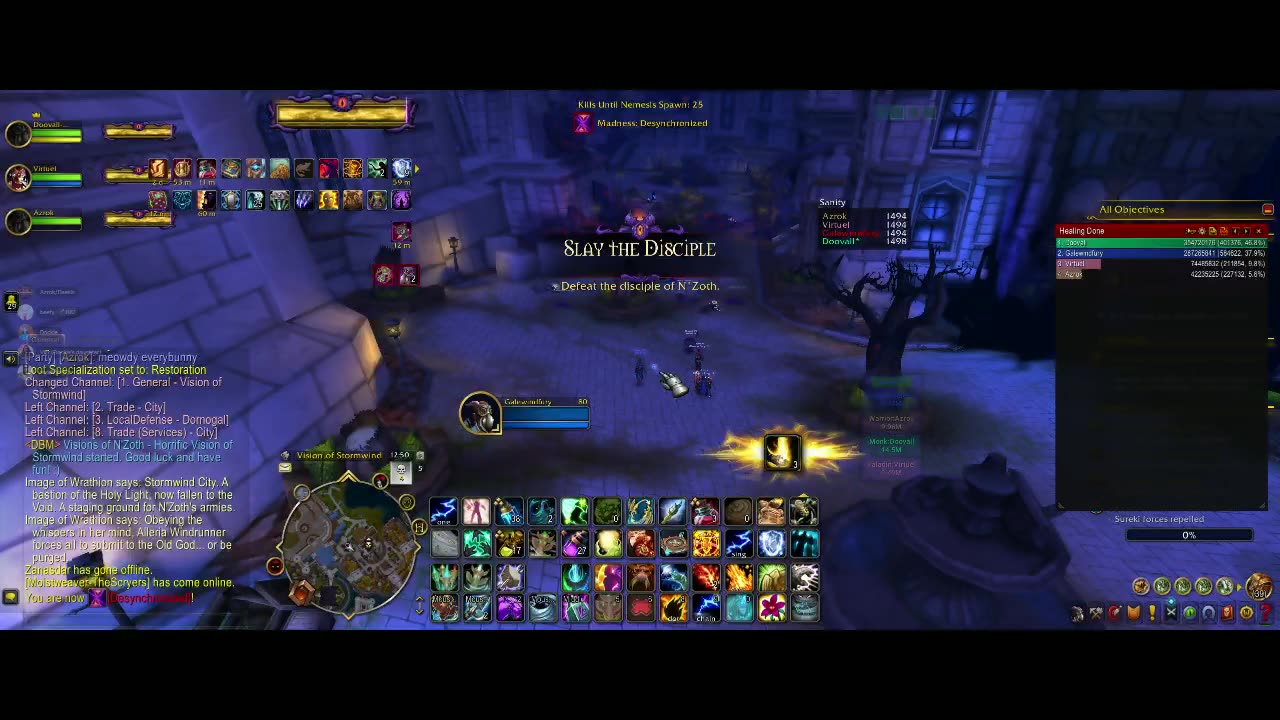 Misfitz Running Keys & Vision's