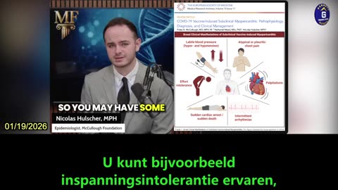 【NL】Nicholas Hulscher: Alle COVID-19 vaccinontvangers zouden een hartscreening moeten ondergaan
