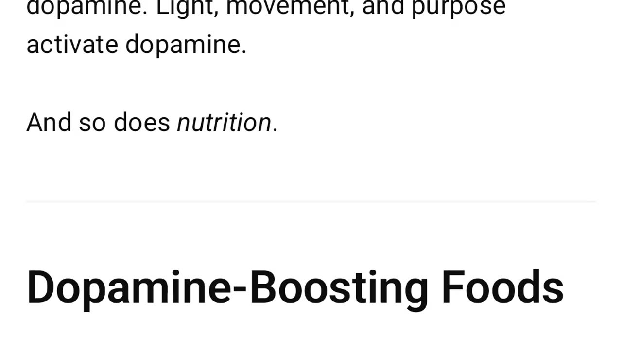 Brain Chemistry DOPAMINE YOUR DIVINE CHEMICAL