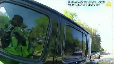 Montgomery County officer smashes windows to arrest woman who was driving through a 10k race route