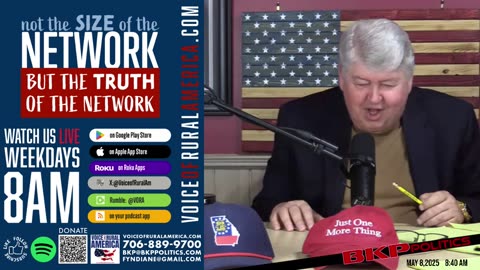 Voice of Rural America - REPLAY - May 8, 2025